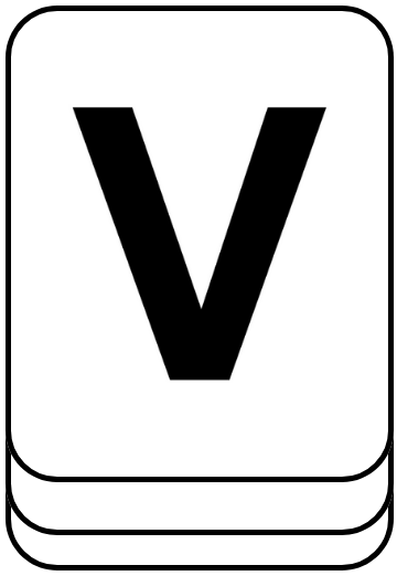 V